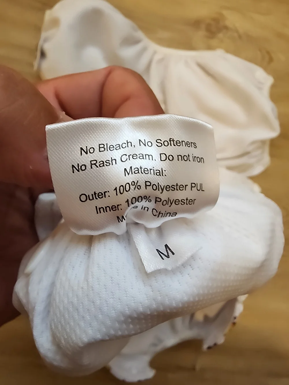 Swim Diaper Cover in White with Yellow Fish Print